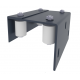 Guida superiore per cancelli scorrevoli X-Metal