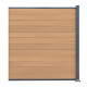 Kit di estensione per recinzione in legno composito premium 180xH.190cm Compolife - colore legno antico
