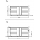 Cancello scorrevole in alluminio moderno 350x173cm FANCY GROW - X-Metal