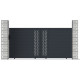 Cancello scorrevole in alluminio moderno 392x158cm FANCY GROW - X-Metal