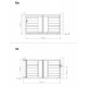 Cancello scorrevole in alluminio moderno 300x158cm FANCY FILM - X-Metal