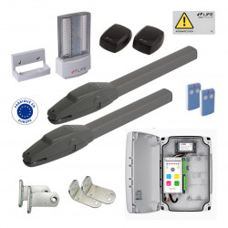 Kit motorizzazione per cancello battente - Life Home Integration