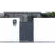 Cancelletto a battente moderno in alluminio FANCY FILM 100x142cm - X-Metal