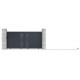 Cancello scorrevole in alluminio 300x142 cm FANCY TIME - X-Metal