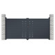 Cancello a battente in alluminio FANCY FILM 300x142cm - X-Metal