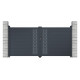 Cancello a battente in alluminio 300x142cm FANCY GROW - X-Metal
