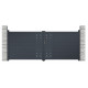 Cancello a battente in alluminio FANCY FILM 350x142cm - X-Metal
