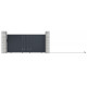Cancello scorrevole in alluminio FANCY FILM 300x142cm - X-Metal