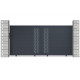 Cancello scorrevole in alluminio 300x142 cm FANCY GROW - X-Metal