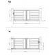 Cancello scorrevole in alluminio 350x142 cm FANCY GROW - X-Metal