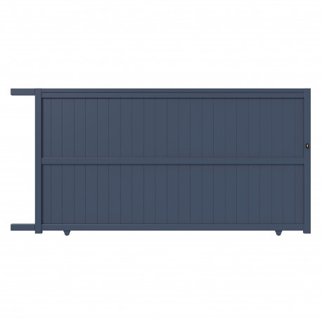 Cancello scorrevole in alluminio pronto per l'installazione 300x180cm VERTILON - X-METAL