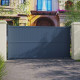 Cancello scorrevole in alluminio pronto per l'installazione 300x180cm VERTILON - X-METAL