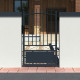 Cancelletto traforato pronto per l'installazione in alluminio 100x180 cm LOUISON - X-METAL