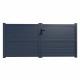 Cancello battente in alluminio pronto da installare 450x160cm HORACE - X-METAL