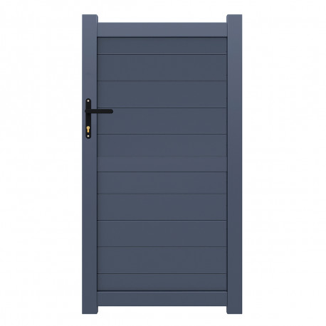 Cancello in alluminio pronto da installare 100x160cm HORACE - X-METAL