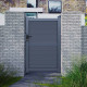 Cancello in alluminio pronto da installare 100x160cm HORACE - X-METAL