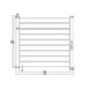Recinzione in alluminio traforato SPACE - 190xH169cm - 1 palo - X-Metal