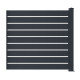 Recinzione in alluminio traforato SPACE - 190xH169cm - 1 palo - X-Metal