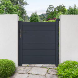 Cancelletto a battente in alluminio 100x115 cm GARDE X-Metal