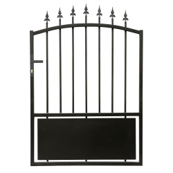 Cancello in ferro semitraforato 100x144 cm AURORE - X-METAL