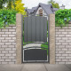 Cancello in ferro pieno 100x195cm SELENE - X-METAL