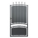 Cancello in ferro pieno 100x195cm SELENE - X-METAL
