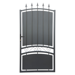 Cancello in ferro pieno 100x195cm SELENE - X-METAL