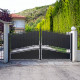 Cancello a battente in ferro pieno 350x195cm SELENE - X-METAL