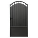 Cancello pieno in ferro 100x200cm DOMELIS - X-METAL
