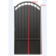 Cancello pieno in ferro 100x200cm DOMELIS - X-METAL
