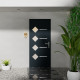 Porta d'ingresso in alluminio Axium 96x218cm - grigio antracite - apertura verso sinistra - X-METAL