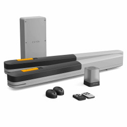 Kit motorizzazione connessa con cilindri XV250 per cancello a battente - Extel