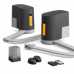 Kit motorizzazione a braccio articolato XB250 per cancello a battente - apertura interna o esterna - Extel