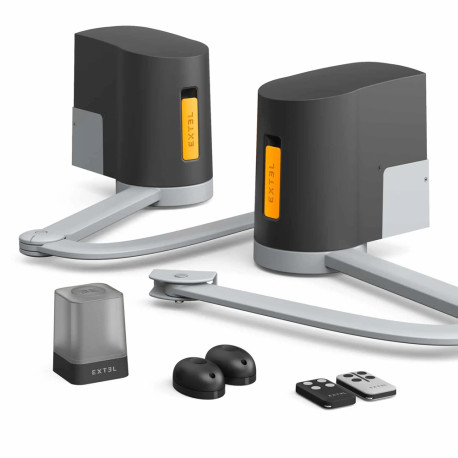 Kit motorizzazione a braccio articolato XB250 per cancello a battente - apertura interna o esterna - Extel