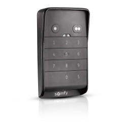 Tastiera wireless Keypad 2 RTS compatibile con i motori per cancelli e porte da garage Somfy