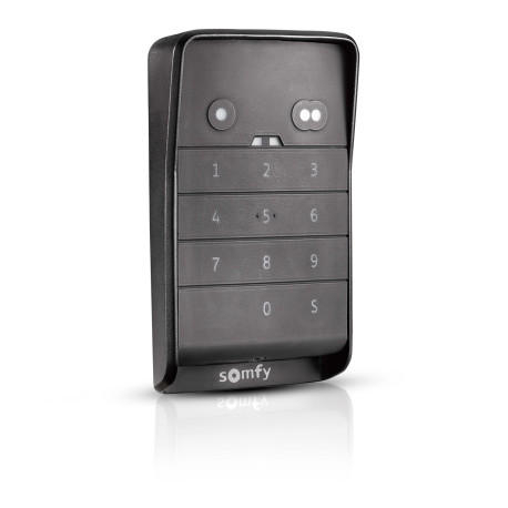 Tastiera wireless Keypad 2 RTS compatibile con i motori per cancelli e porte da garage Somfy