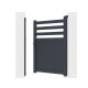 Cancello battente in alluminio AXIS VECTO 100x140cm - X-METAL