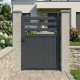 Cancello battente in alluminio AXIS VECTO 100x140cm - X-METAL