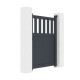 Cancelletto a battente in alluminio AXIS ALTO 100x140cm - X-METAL