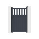 Cancelletto a battente in alluminio AXIS ALTO 100x158cm - X-METAL