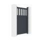 Cancelletto a battente in alluminio AXIS ALTO 100x158cm - X-METAL