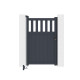 Cancelletto a battente in alluminio AXIS ALTO 100x158cm - X-METAL