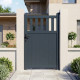 Cancelletto a battente in alluminio AXIS ALTO 100x158cm - X-METAL