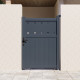 Cancelletto a battente in alluminio AXIS FILM 100x140cm - X-METAL