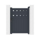 Cancelletto a battente in alluminio AXIS FILM 100x140cm - X-METAL