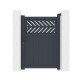 Cancelletto a battente in alluminio AXIS GROW 100x140cm - X-METAL