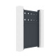 Cancelletto a battente in alluminio AXIS FILM 100x158cm - X-METAL