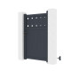 Cancelletto a battente in alluminio AXIS FILM 100x158cm - X-METAL