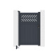 Cancelletto a battente in alluminio AXIS GROW 100x158cm - X-METAL