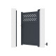 Cancelletto a battente in alluminio AXIS GROW 100x158cm - X-METAL